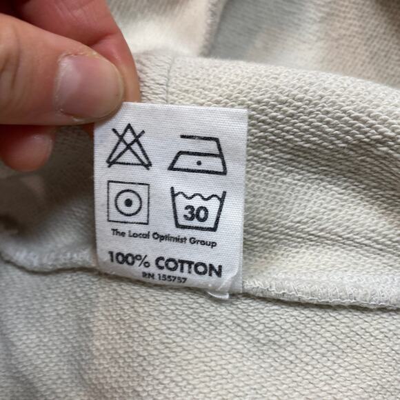 Madhappy Oversized Boxy Reverse Weave Hood Hoodie Size Small - Picture 5 of 10